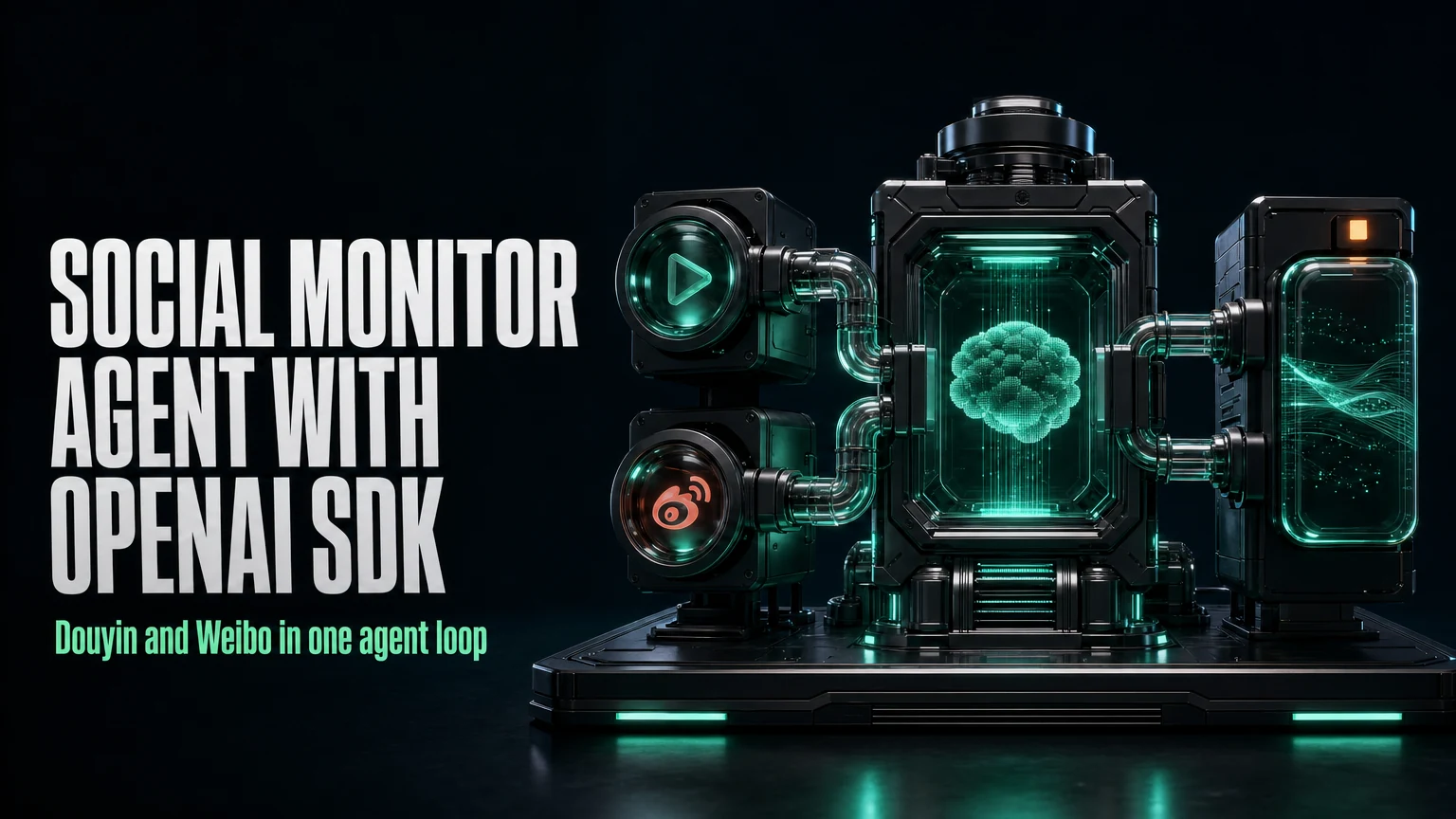 Cover image for Build a Social Monitor Agent (OpenAI SDK)