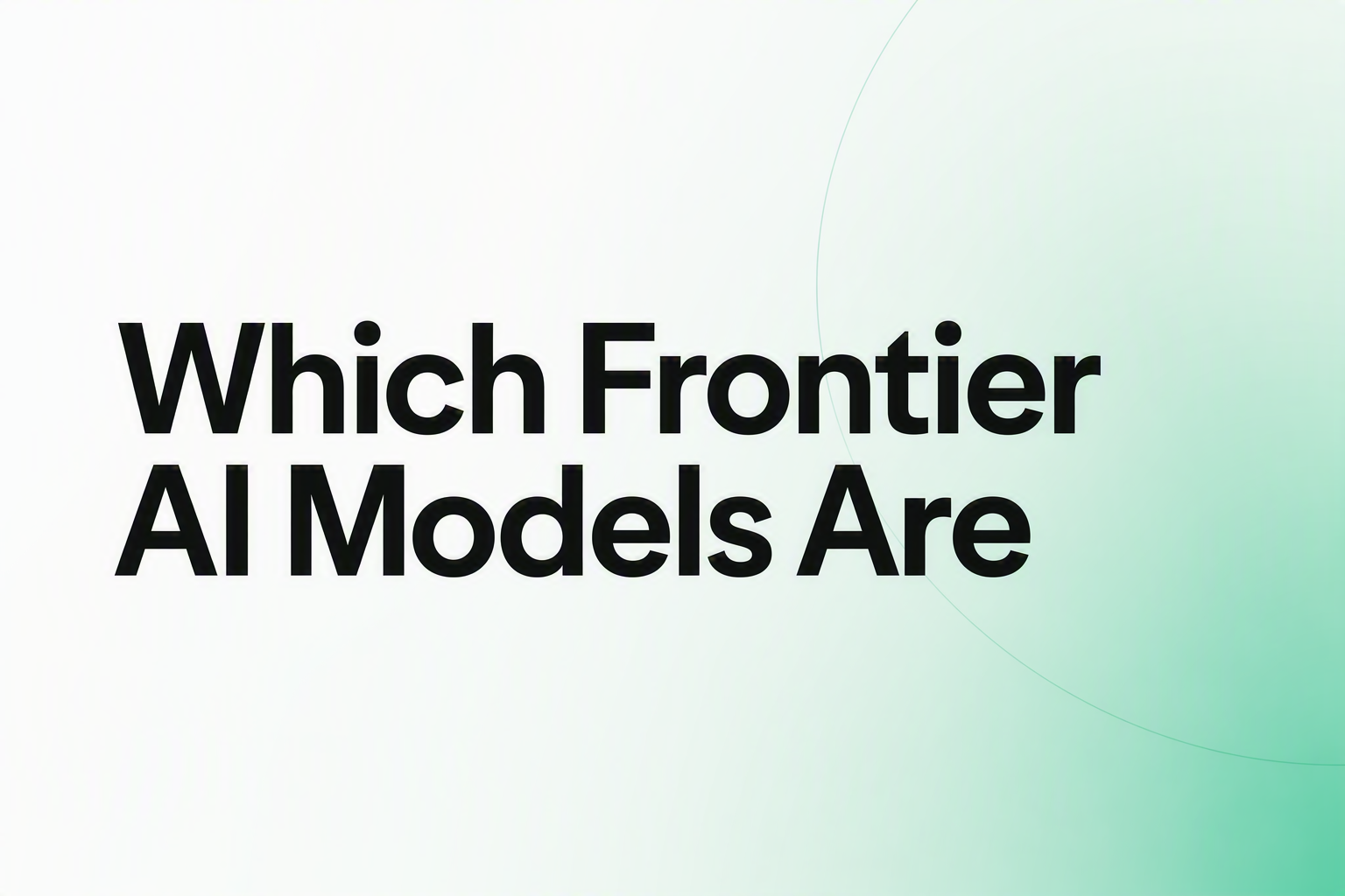 Frontier AI models worth paying for cover