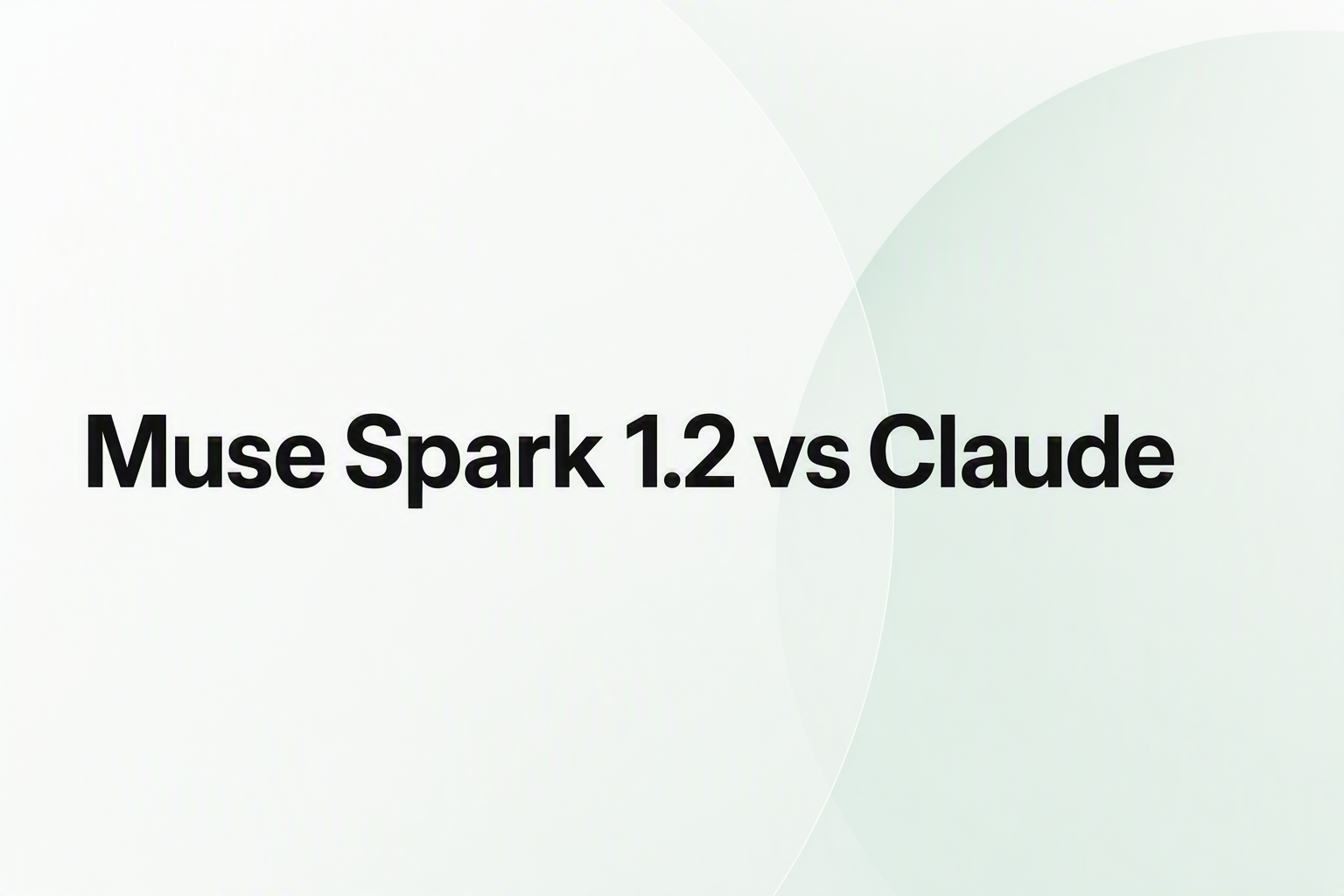 Muse Spark 1.2 vs Claude Sonnet 5 coding comparison