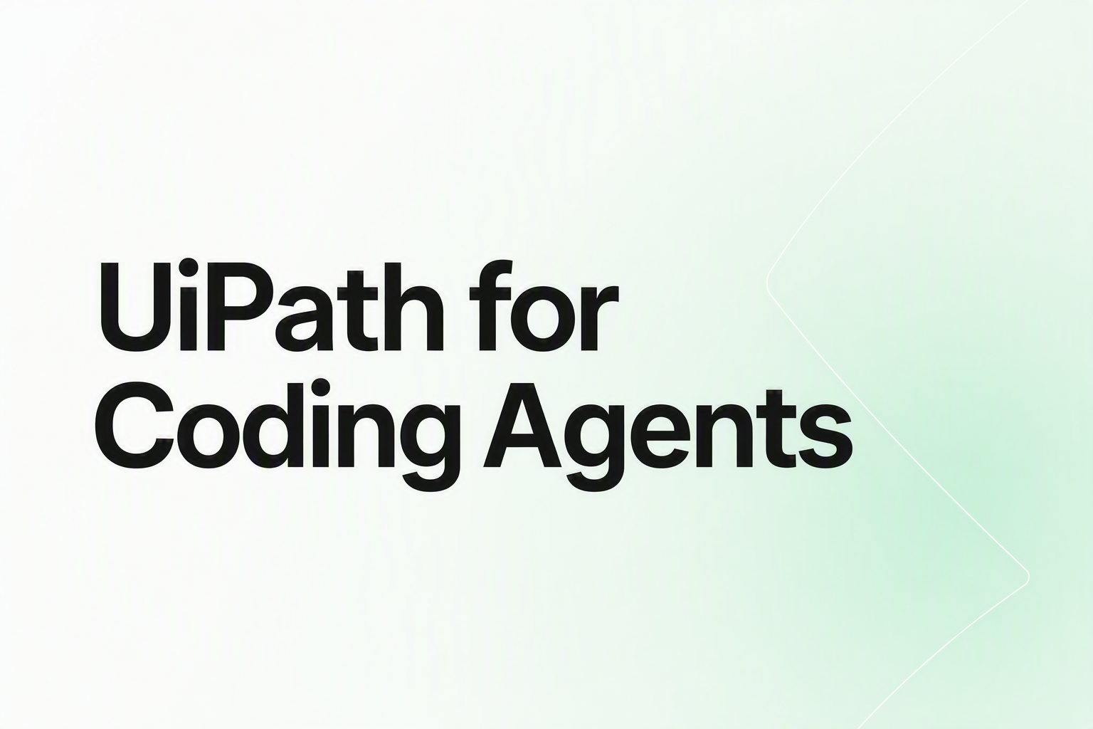 Coding agent using UiPath skills and CLI to manage enterprise automation