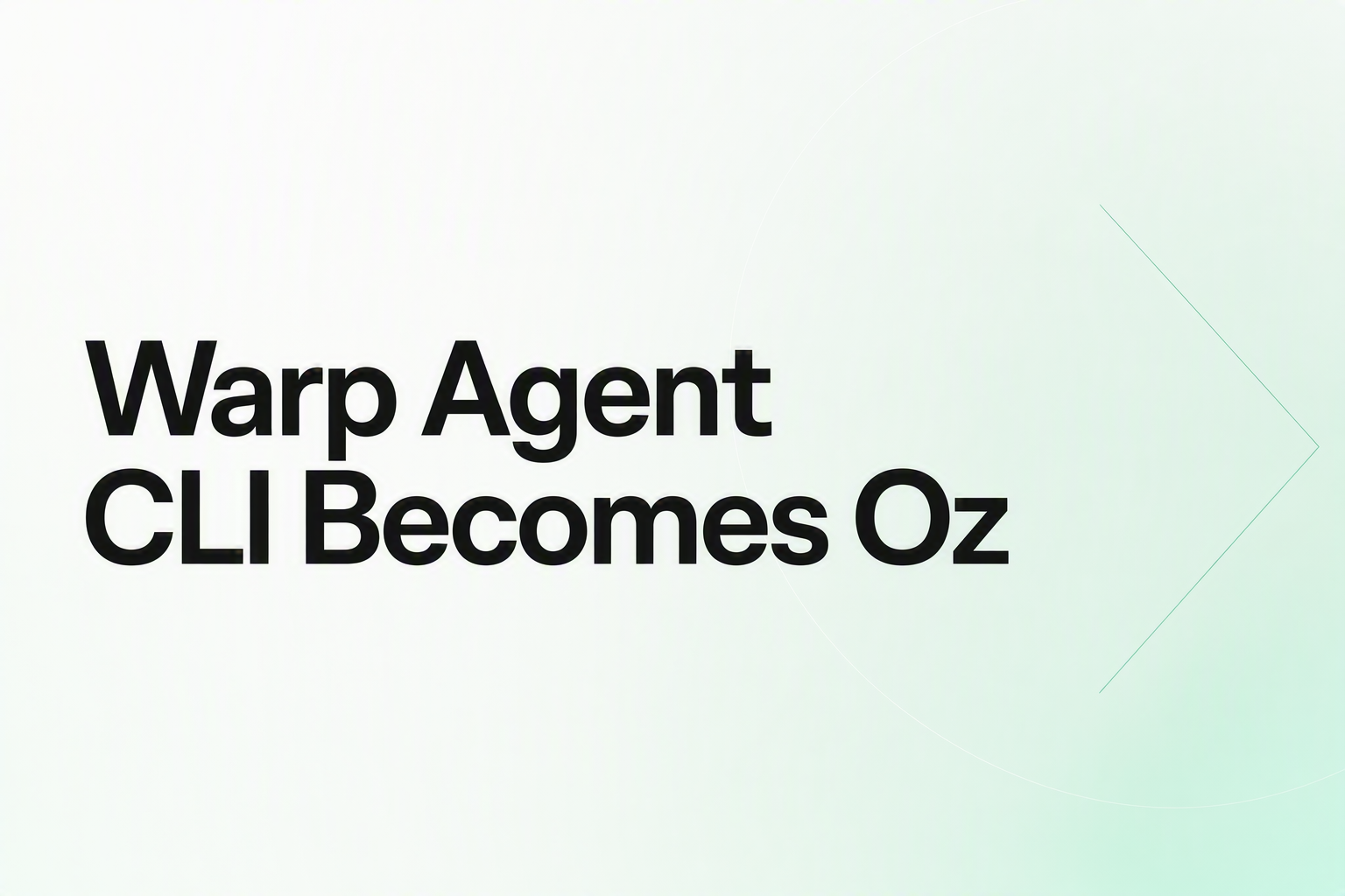 Warp Agent CLI and Oz local versus cloud agents