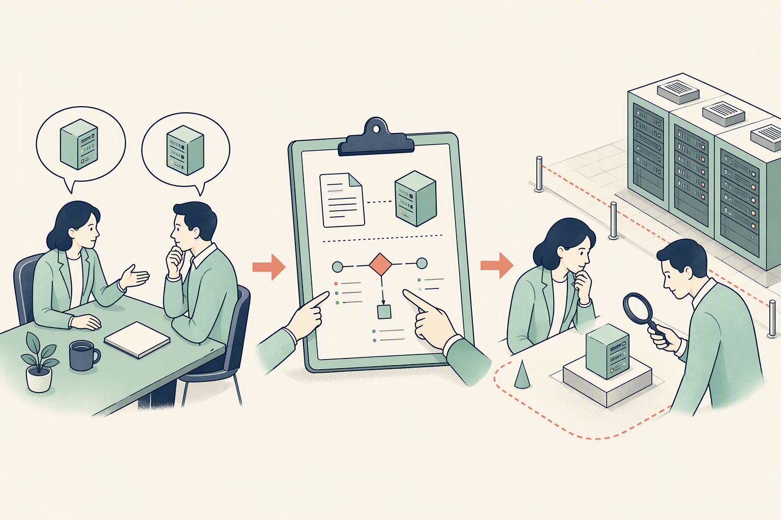 Cualificación humana que conecta requisitos técnicos y de facturación con una prueba acotada
