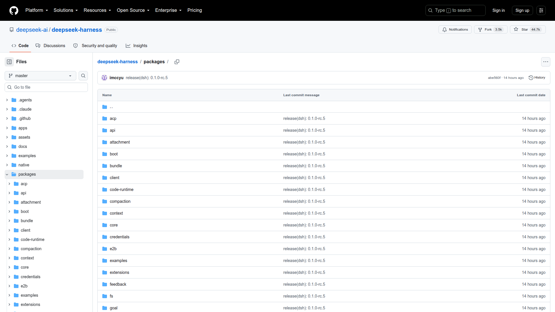 DSH Packages Directory